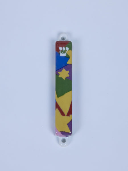 Triangle Art Mezuzah