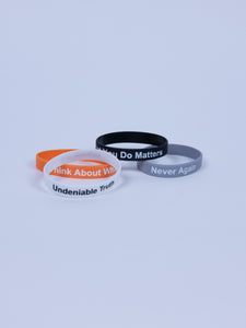 Museum Statements Silicone Bracelets