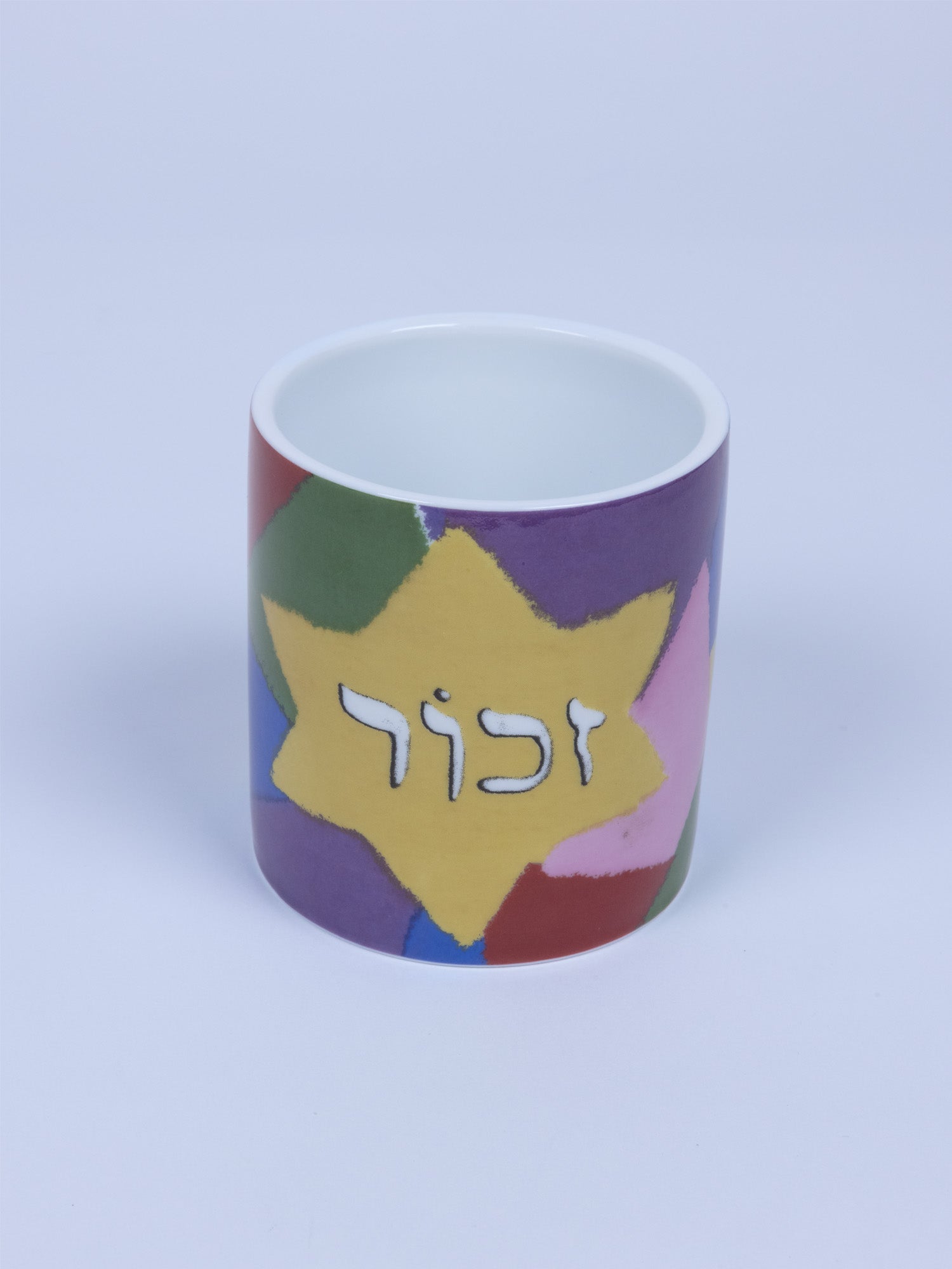 Triangle Art Yahrzeit Candle Holder