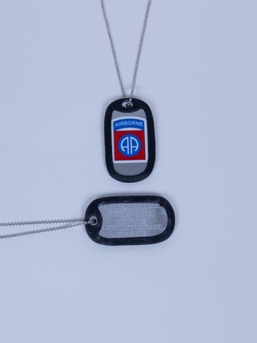 82nd Airborne Dog Tag