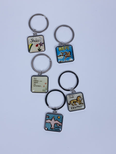 Children's Tile Wall Keychain