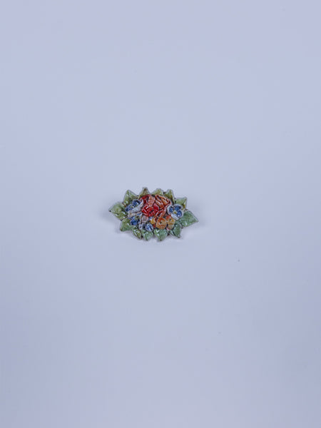 Pin Floral Spett Family Brooch