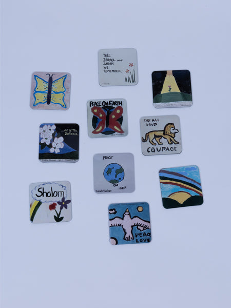 Children's Tile Wall Magnets