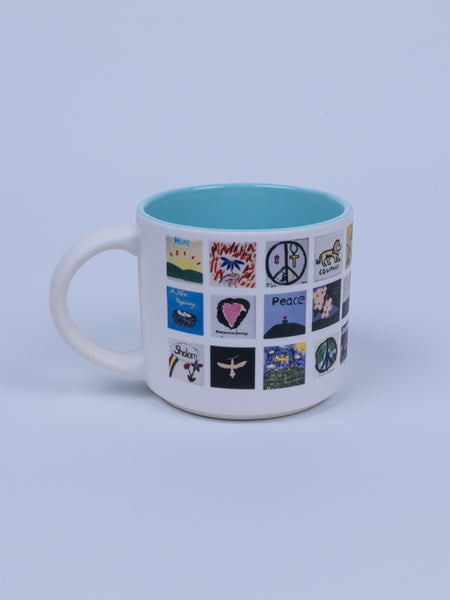Children's Tile Wall Mug