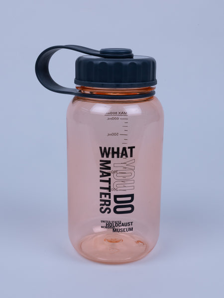 “What You Do Matters” Water Bottle (Orange)