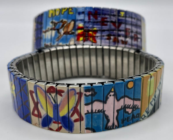 Children's Tile Wall Watch Band Bracelet