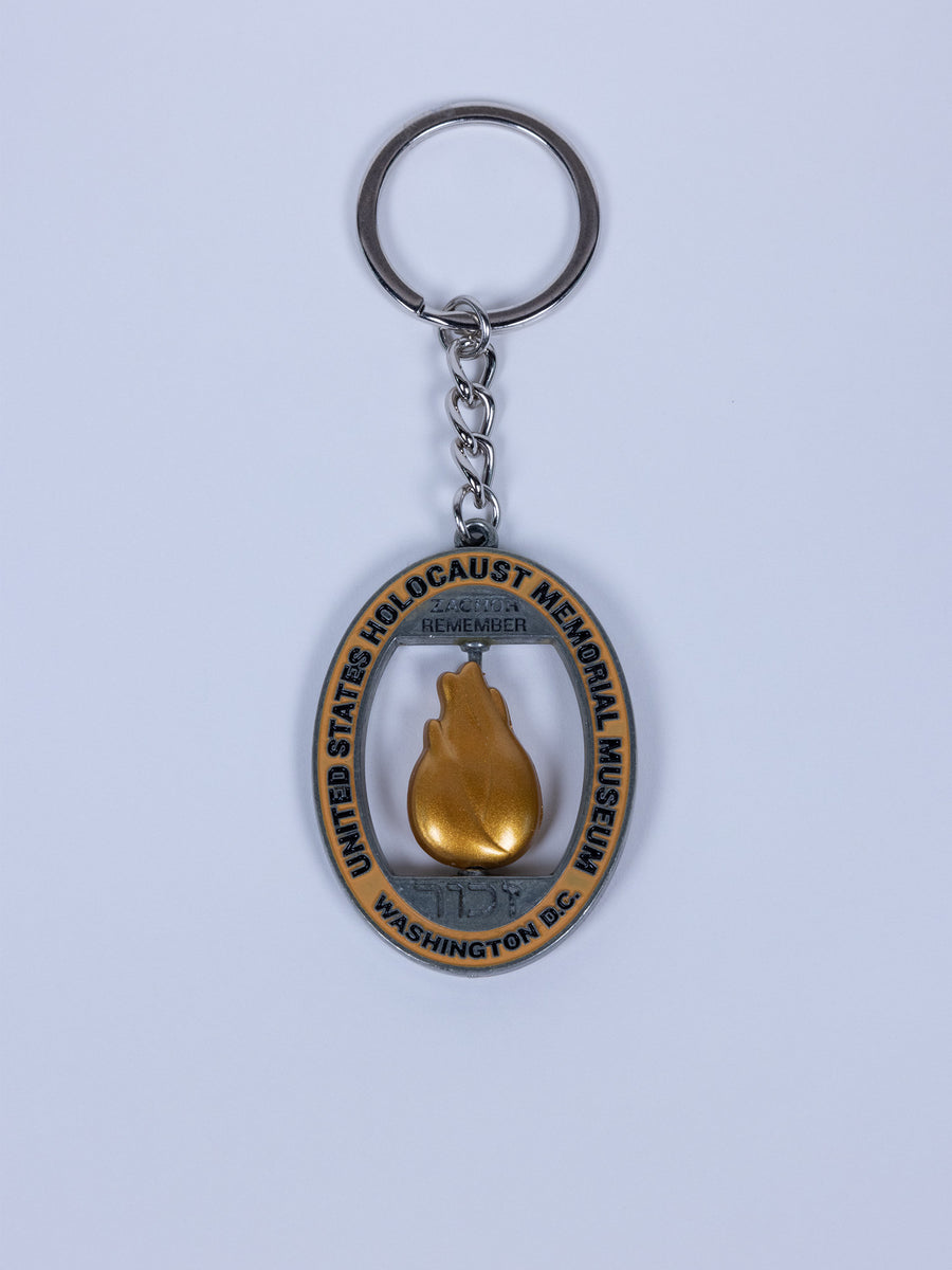 Eternal Flame Keychain United States Holocaust Memorial Museum Deanie