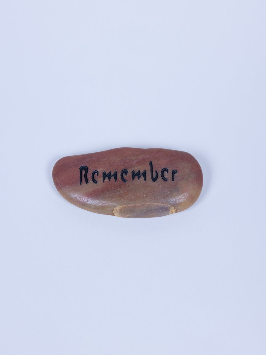 Remembrance Stone (English) – United States Holocaust Memorial Museum ...