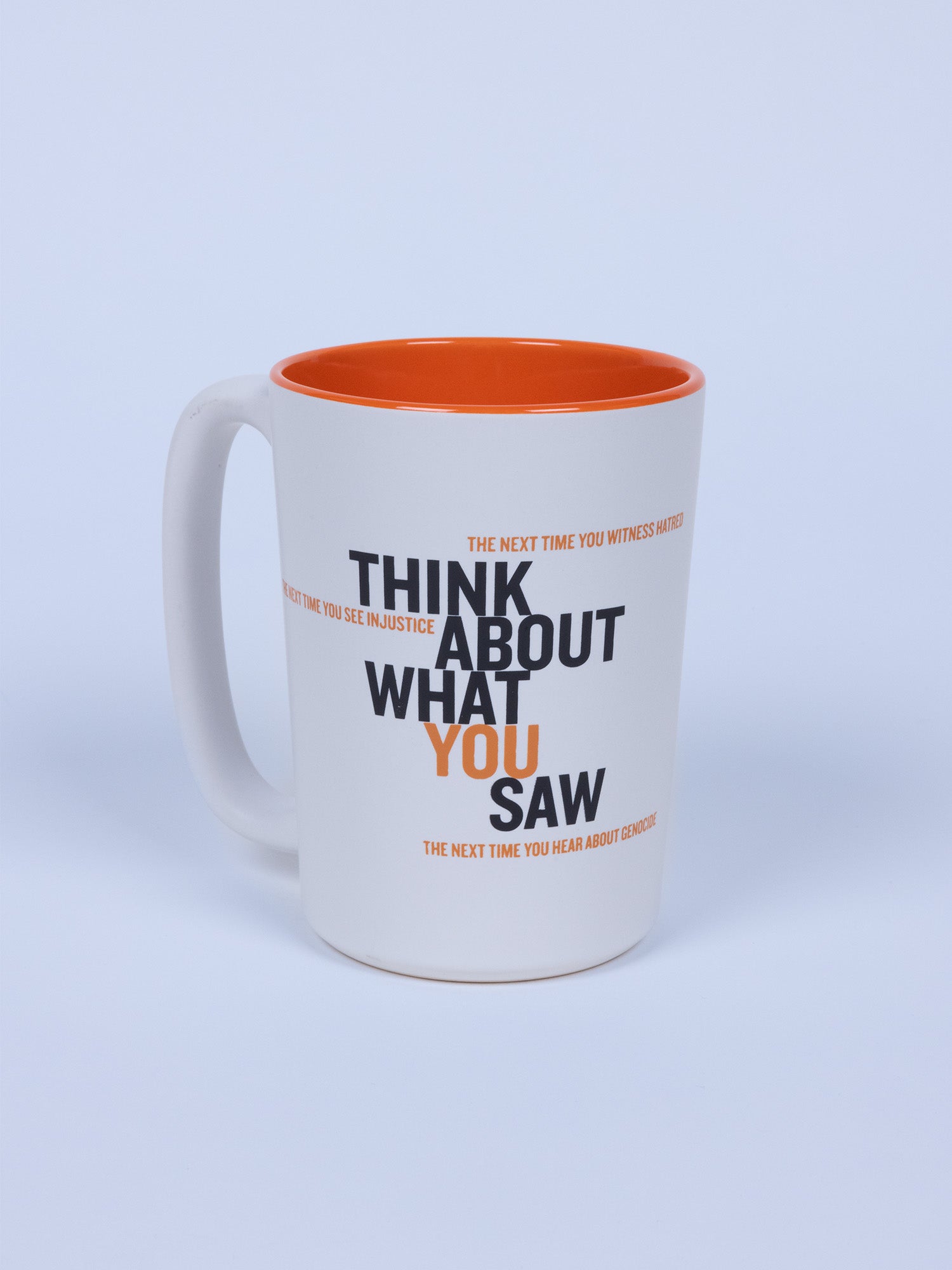 "Think About What You Saw" Mug